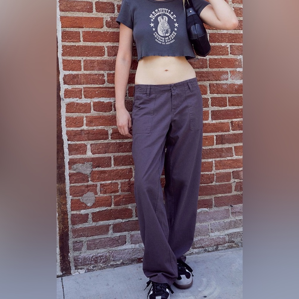 brandy melville cargo pants one size